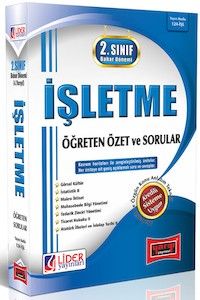 2. Sınıf Bahar Dönemi İşletme Öğreten Özet ve Soru                                                                                                                                                                                                             