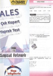 Ales 2014 Çek Kopart Yaprak Test Sayısal Yetenek                                                                                                                                                                                                               