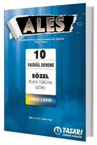 ALES 10 Fasikül Deneme Sözel 2014                                                                                                                                                                                                                              