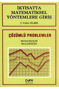 İktisatta Matematiksel Yöntemlere Giriş                                                                                                                                                                                                                        