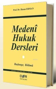 Medeni Hukuk Dersleri                                                                                                                                                                                                                                          