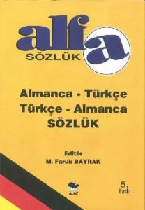 Alm.-Türk./Türk.-Alm. Büyük El Sözl. - Alfa                                                                                                                                                                                                                    