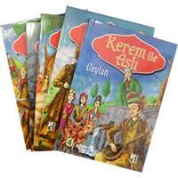 Kerem ile Aslı Dizisi (5 Kitap Takım)                                                                                                                                                                                                                          