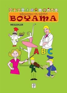 Eğlenceli ve Eğitici Boyama - Meslekler                                                                                                                                                                                                                        