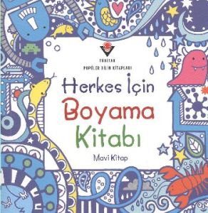 Herkes İçin Boyama Kitabı Mavi Kitap                                                                                                                                                                                                                           