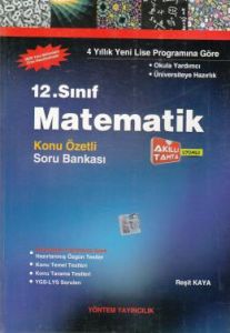 12. Sınıf Matematik Soru Bankası                                                                                                                                                                                                                               