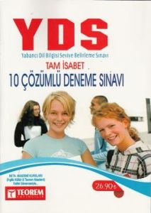 Teorem 2013 YDS Tam İsabet 10 Çözümlü Deneme Sına                                                                                                                                                                                                              