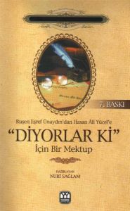 Ruşen Eşref Ünaydın’dan Hasan Ali Yücel’e “Diyorla                                                                                                                                                                                                             