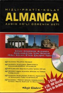 Hızlı Pratik Kolay Almanca 1, 2 Kasetli Öğrenim Se                                                                                                                                                                                                             