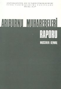 Arıburnu Muharebeleri Raporu Mustafa Kemal                                                                                                                                                                                                                     