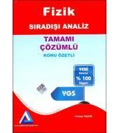 Sıradışı Analiz YGS Fizik Tamamı Çözümlü Konu Özet                                                                                                                                                                                                             