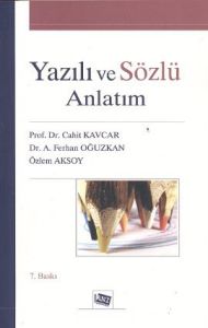 Yazılı ve Sözlü Anlatım                                                                                                                                                                                                                                        