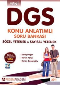 DGS Sözel Yetenek-Sayısal Yetenek Konu Anlatımlı S                                                                                                                                                                                                             
