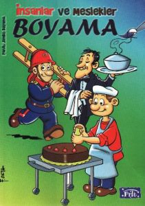 İnsanlar ve Meslekler Boyama                                                                                                                                                                                                                                   