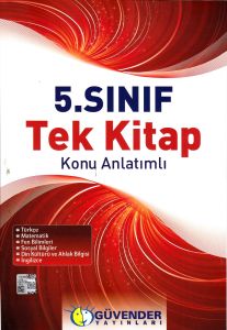 Güvender 5. Sınıf Tek Kitap Konu Anlatımlı                                                                                                                                                                                                                     