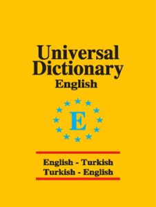 Universal Sözlük İngilizce Türkçe, Türkçe İngilizc                                                                                                                                                                                                             