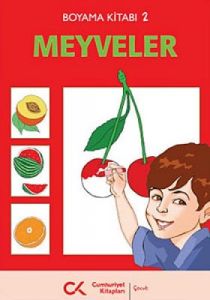 Meyveler Boyama Kitabı 2                                                                                                                                                                                                                                       