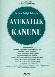 Avukatlık Kanunu                                                                                                                                                                                                                                               