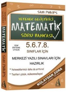 Yetenek Geliştirici Matematik Soru Bankası 5-6-7-8                                                                                                                                                                                                             