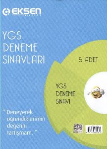 Eksen YGS Deneme Sınavı 5li                                                                                                                                                                                                                                    