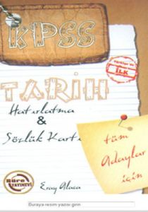 KPSS Tarih Hatırlatma-Sözlük Cep Kartı                                                                                                                                                                                                                         