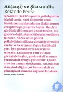 An(arşi) ve Şizoanaliz                                                                                                                                                                                                                                         