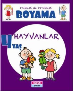 Itırcık ile Pıtırcık Boyama 4 Yaş Hayvanlar                                                                                                                                                                                                                    