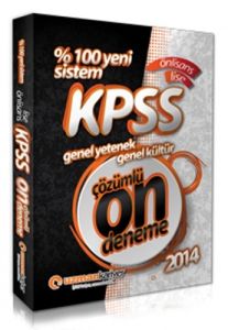 2014 KPSS Ortaöğretim Ön Lisans 10 Çözümlü Deneme                                                                                                                                                                                                              