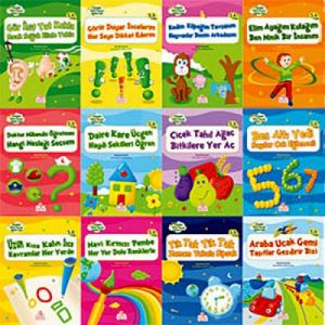 Etkinlikli Okul Öncesi Eğitim Seti (12 Kitap)                                                                                                                                                                                                                  