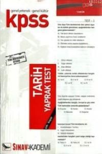 KPSS Tarih Yaprak Test                                                                                                                                                                                                                                         