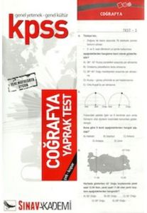 Kpss 2014 Coğrafya Yaprak Test                                                                                                                                                                                                                                 