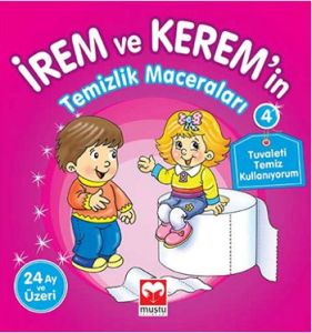 İrem ile Kerem’in Temizlik Maceraları Tuvaleti Tem                                                                                                                                                                                                             
