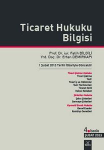 Ticaret Hukuku Bilgisi                                                                                                                                                                                                                                         