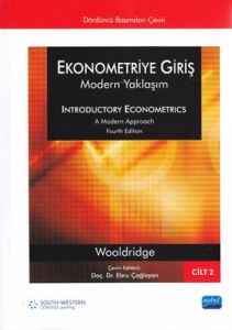 Ekonometriye Giriş 2 - Modern Yaklaşım                                                                                                                                                                                                                         