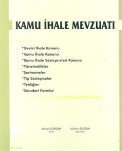 Kamu İhale Mevzuatı                                                                                                                                                                                                                                            