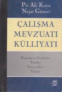 Çalışma Mevzuatı Külliyatı                                                                                                                                                                                                                                     