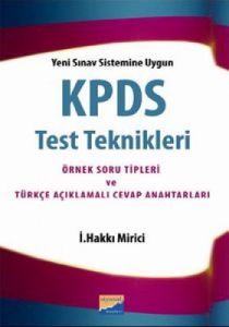 KPDS Test Teknikleri                                                                                                                                                                                                                                           