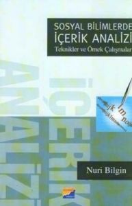 Sosyal Bilimlerde İçerik Analizi Teknikler ve Örne                                                                                                                                                                                                             