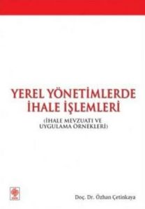 Yerel Yönetimlerde İhale İşlemleri                                                                                                                                                                                                                             