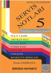 Renkli Televizyon Servis Notları 5                                                                                                                                                                                                                             