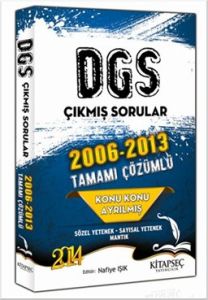 Kitapseç 2014 DGS Konu Konu Ayrılmış 2006, 2013 Ta                                                                                                                                                                                                             
