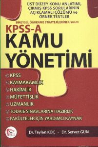 KPSS A Grubu Kamu Yönetimi                                                                                                                                                                                                                                     
