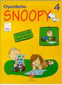 Oyunlarla Snoopy 4 Oyun ve Boyama                                                                                                                                                                                                                              