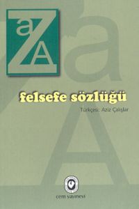 Felsefe Sözlüğü                                                                                                                                                                                                                                                