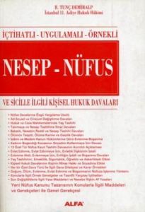 Nesep Nüfus ve Sicille İlgili Kişisel Hukuk Davala                                                                                                                                                                                                             