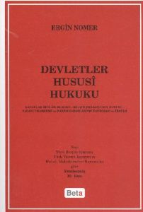 Devletler Hususi HukukuGenel Prensipler, Kanunlar                                                                                                                                                                                                              