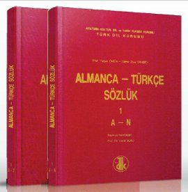 Almanca - Türkçe Sözlük 2 Cilt Takım                                                                                                                                                                                                                           