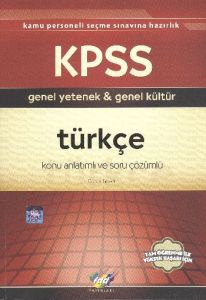 FDD KPSS Genel Yetenek-Genel Kültür Türkçe K.A.                                                                                                                                                                                                                