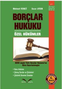 Borçlar Hukuku - Özel Hükümler                                                                                                                                                                                                                                 