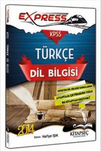 Kitapseç 2014 KPSS Express Türkçe Dil Bilgisi Konu                                                                                                                                                                                                             
